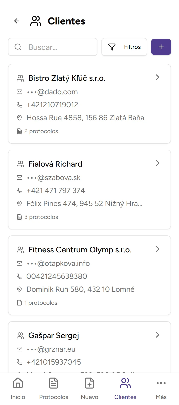 La aplicación reconoce al cliente según su ubicación - mobile