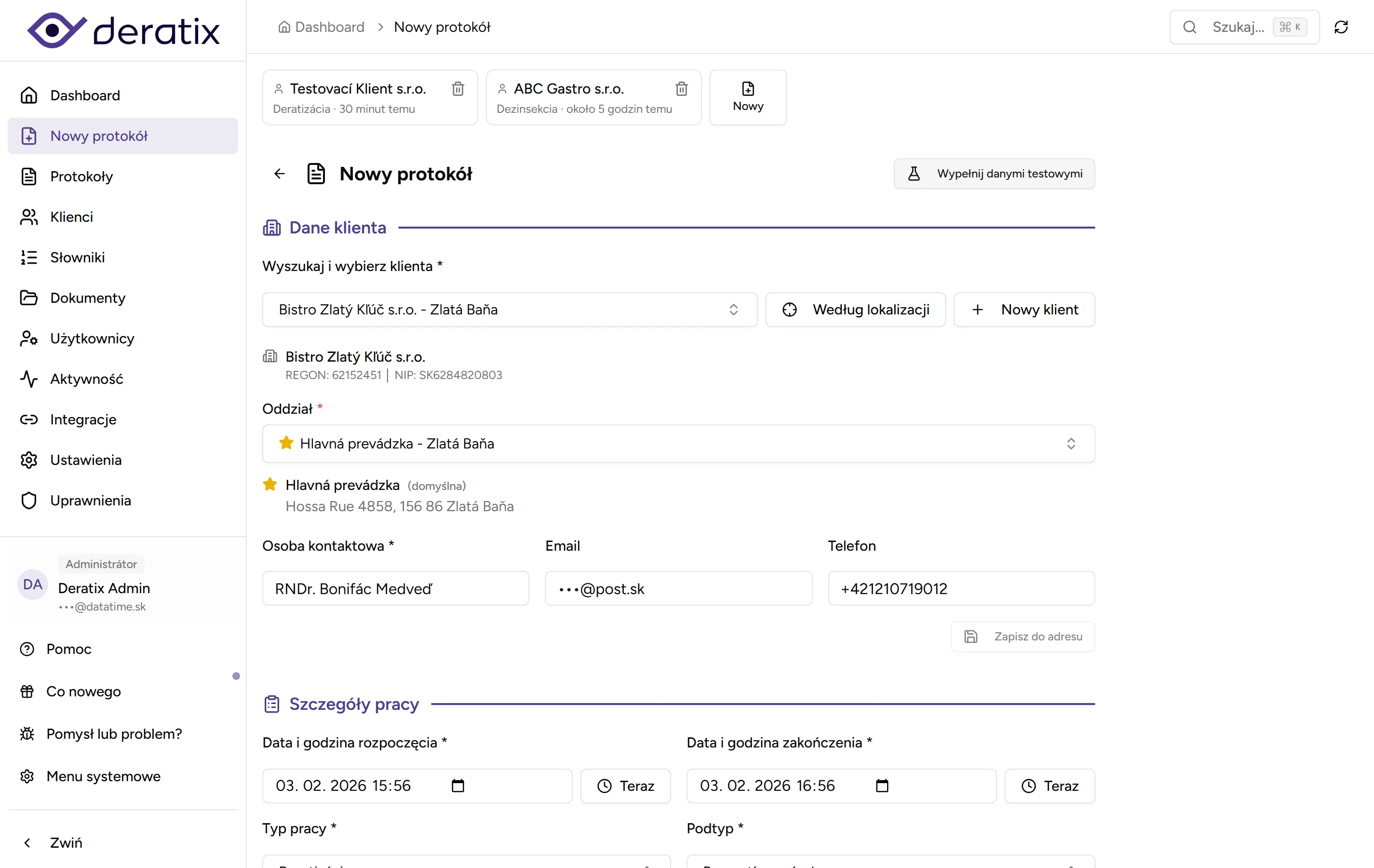 Protokół cyfrowy - desktop