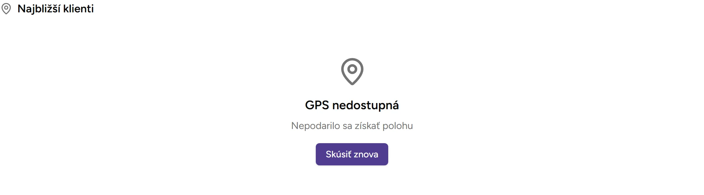 GPS geolokácia - desktop