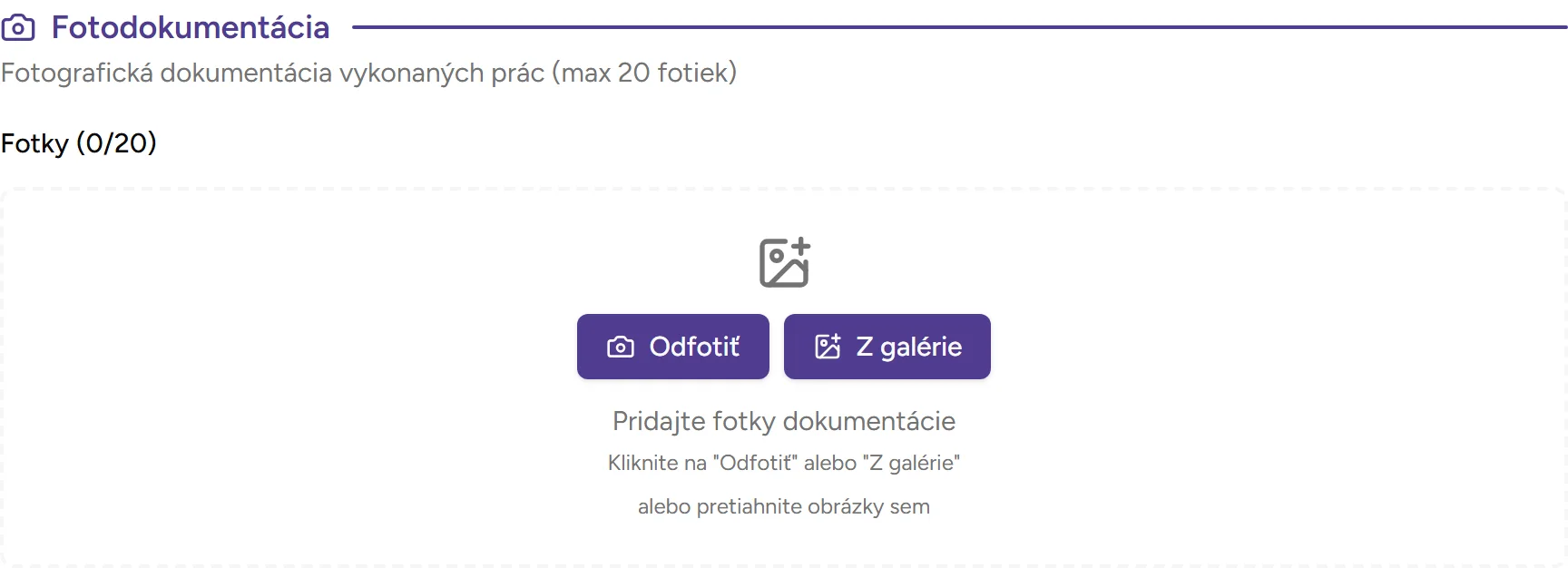 Fotodokumentácia - desktop